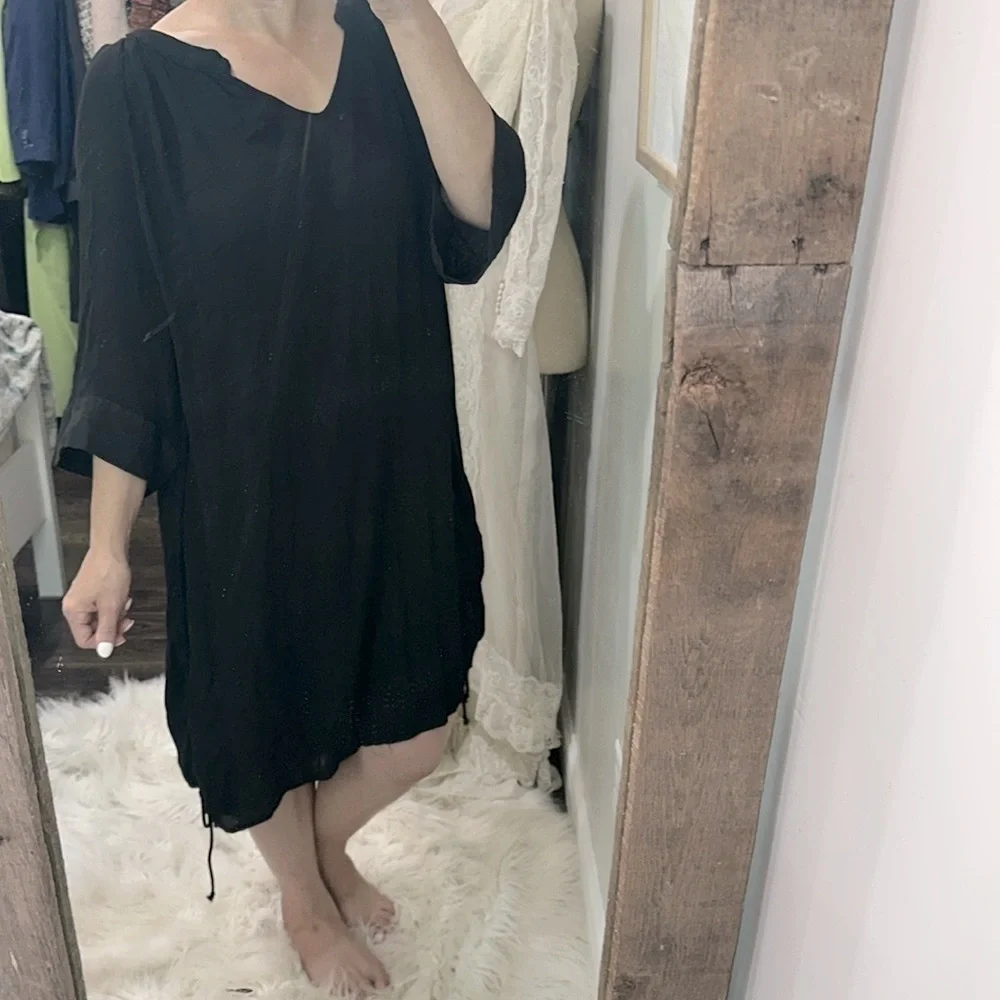 Swimsuits For All Black swim cover one size fits most